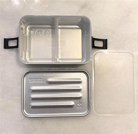 sigg metal box plus s alu|SIGG Metal Food Container 28 oz Small BPA.